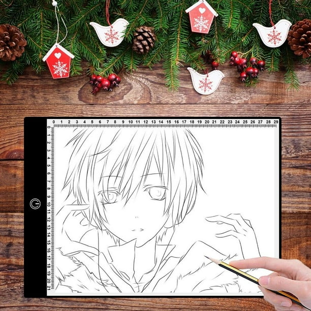 A4 Digital Drawing Graphic Tablet Dimming LED Tracing Copy Board Pad A BEST A4 Digital Drawing Graphic Tablet Dimming LED Tracing Copy Board Pad A BEST